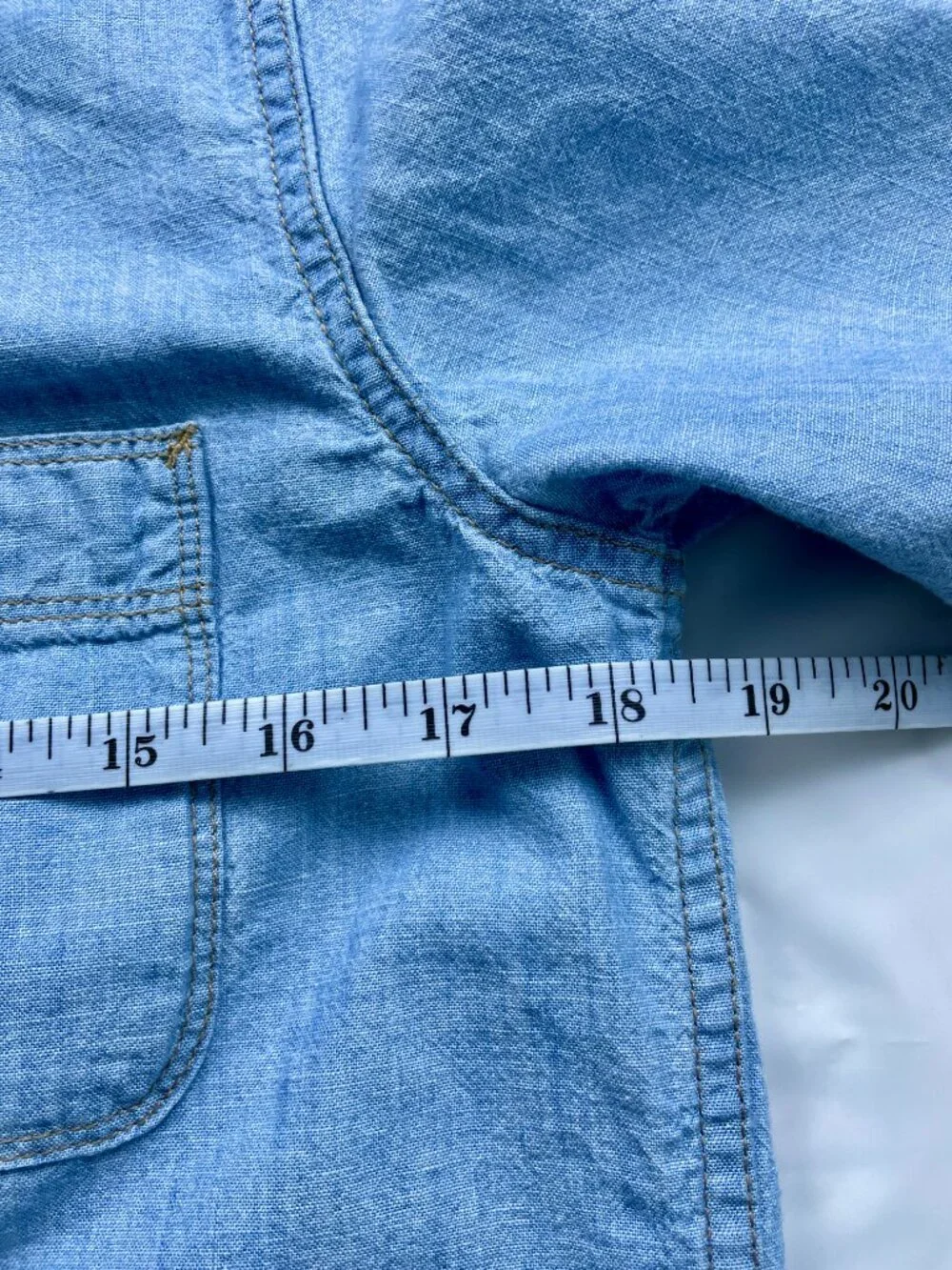 Gap Denim Big Kids Button up shirt Size XL (12)